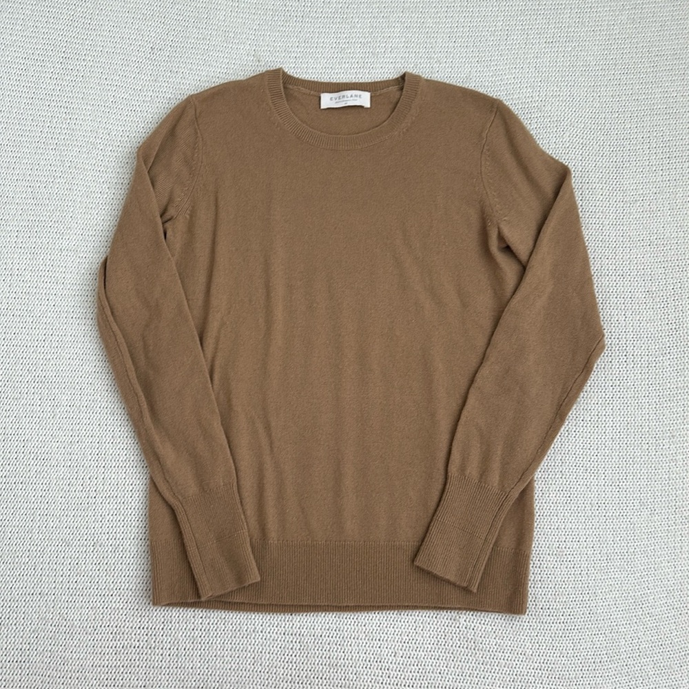 Everlane Cashmere Sweater Tan Size XS